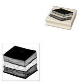 Italiaanse Rainbow Seven 7 Layer Kerstkoekje Rubberstempel (Gestempeld)