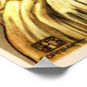 Italiaanse reclame voor wijn poster (Hoek)