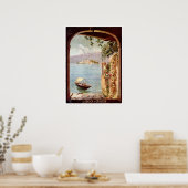 Italiaanse reis Lago d'Orta uit 1920 Poster (Keuken)
