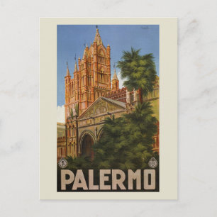  Italiaanse reis Palermo Sicilië Briefkaart