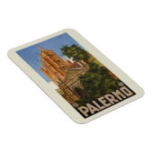  Italiaanse reis Palermo Sicilië Magneet (Rechterzijde)
