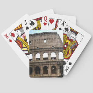 Italiaanse reisfoto Colosseum Speelkaarten
