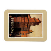 Italiaanse reisposter Ferrara Magneet (Horizontaal)