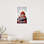  Italiaanse reisposter Florence Poster (Keuken)