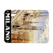 Italiaanse reisposter Milaan 1920 Magneet (Horizontaal)