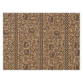 Italiaanse Renaissance gouden bloemmotief Tafelkleed (Voorkant (Horizontaal))