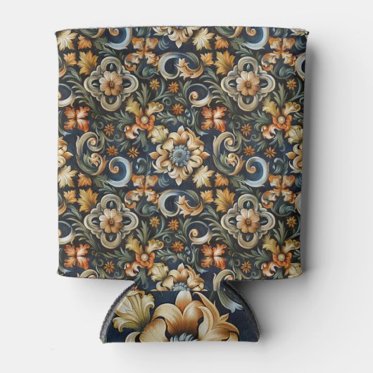 Italiaanse renaissance in het blauw blikjeskoeler (Voorkant)