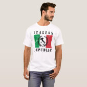 Italiaanse Republiek T-shirt (Voorkant volledig)