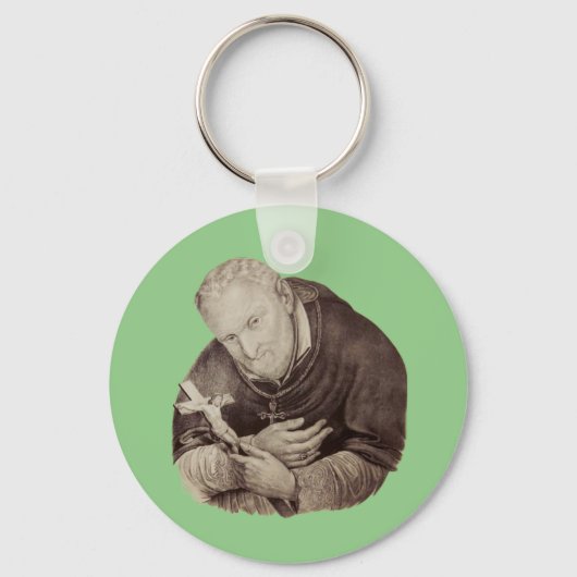 Italiaanse Saint Alphonsus Liguori Sleutelhanger (Voorkant)