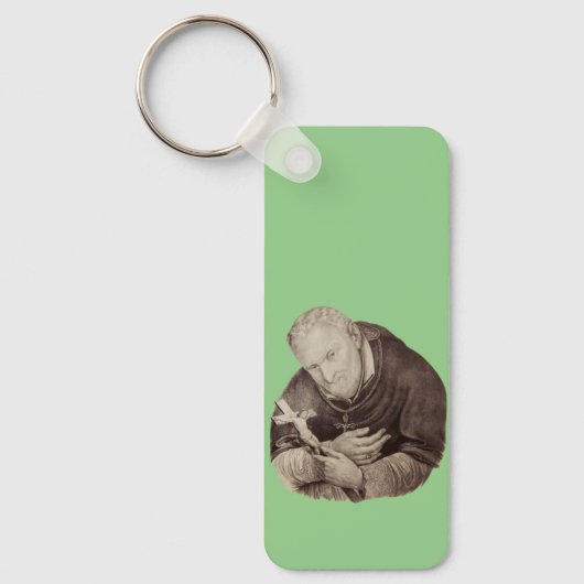 Italiaanse Saint Alphonsus Liguori Sleutelhanger (Voorkant)