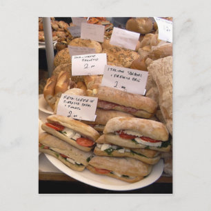 Italiaanse Salami Briefkaart