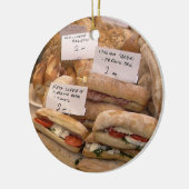 Italiaanse Salami Keramisch Ornament (Links)