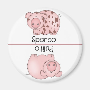 Italiaanse schoonmaakwasmachine Magnet Pig Magneet