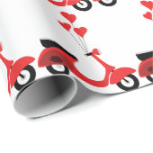 Italiaanse scooter cadeaupapier (Rol Hoek)