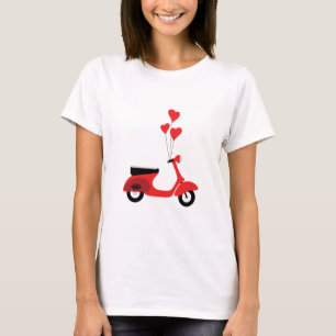 Italiaanse scooter t-shirt