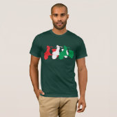 Italiaanse scooter t-shirt (Voorkant volledig)