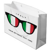 Italiaanse Shades, aangepaste tekst en cadeautas v (Achterkant Gekanteld)