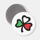 Italiaanse Shamrock Magneet (Voorkant / Achterkant)