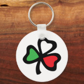 Italiaanse sleutelhanger Shamrock (Voorkant)
