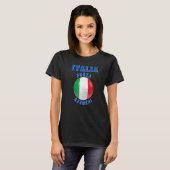 Italiaanse slogan voor fans van het Italiaanse foo T-shirt (Voorkant volledig)