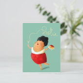 Italiaanse Spaghetti Pasta Lover Briefkaart (Staand voorkant)