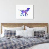 Italiaanse Spinone Canvas Afdruk (Insitu (Slaapkamer))
