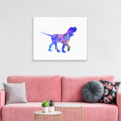 Italiaanse Spinone Canvas Afdruk (Insitu (Woonkamer))