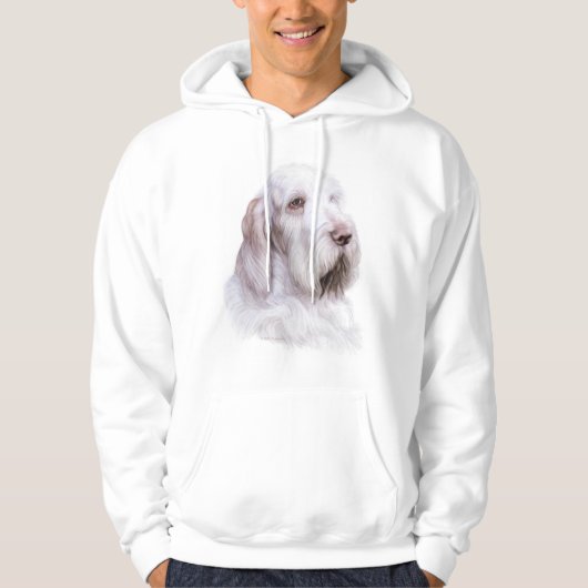 Italiaanse Spinone Italiano Hoodie (Voorkant)