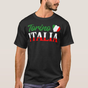 Italiaanse Stad Italië Cultuur Cute Torino Italië T-shirt