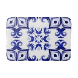 Italiaanse stijl,majolica,tegels,Bath Mat