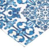 Italiaanse stijl, Mediterraan, mozaïek, blauw, Tafelkleed (Gekanteld)