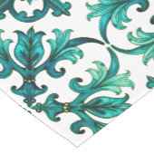 Italiaanse stijl, mozaïek, groen medium tafelloper (Hoek)