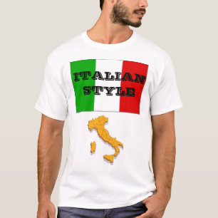 Italiaanse stijl t-shirt