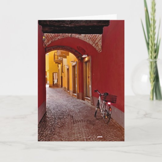 Italiaanse straat kaart (Voorkant)