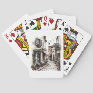 Italiaanse straatkaarten pokerkaarten