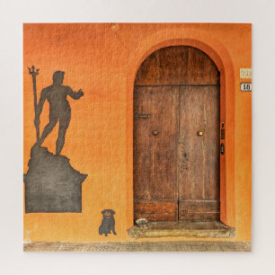 Italiaanse Street Art Door Legpuzzel