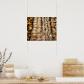 Italiaanse strepen poster (Keuken)