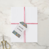 italiaanse Tegels bestemming bruiloft Cadeaulabel (Met Touw)