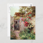 Italiaanse tuin briefkaart (Voorkant / Achterkant)