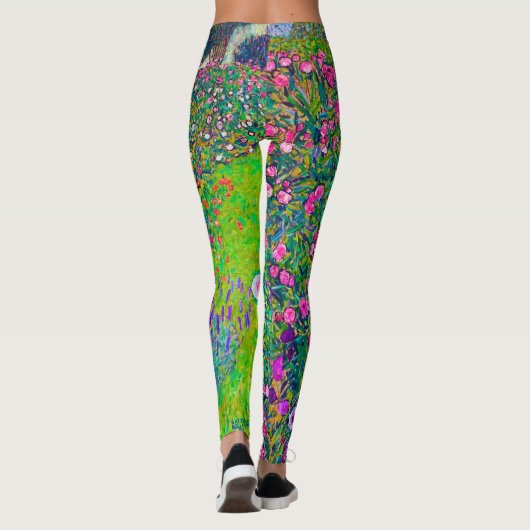 Italiaanse tuin, Gustav Klimt Leggings (Achterkant)