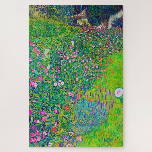 Italiaanse tuin, Gustav Klimt Legpuzzel (Verticaal)