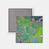Italiaanse tuin, Gustav Klimt Magneet (Voorkant / Achterkant)