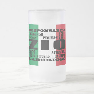 Italiaanse Uncles : Kwaliteit Matglas Bierpul
