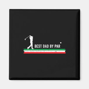 Italiaanse vader golfend vader Italië vlag golf fa Magneet