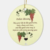 Italiaanse verbijstering keramisch ornament (Links)