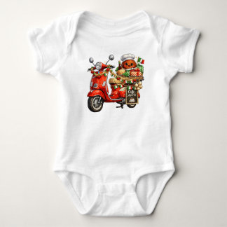Italiaanse Vespa Cute Little Meatball Outfit Romper
