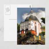 ITALIAANSE VILLAGE WALES BRIEFKAART (Voorkant / Achterkant)