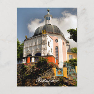 ITALIAANSE VILLAGE WALES BRIEFKAART