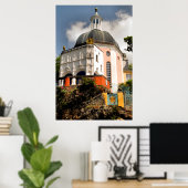 ITALIAANSE VILLAGE WALES POSTER (Thuiskantoor)