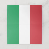 Italiaanse vlag (Buitenkant ongevouwen)